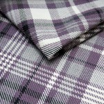 TKANINA OBICIOWA CHARLES TARTAN  PURPLE (KRATA FIOLETOWA)