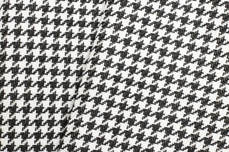 Tkanina obiciowa Elizabeth II black&white (czarno-biały) - obrazek 6