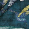 Tkanina obiciowa Bird turquoise - obrazek 5
