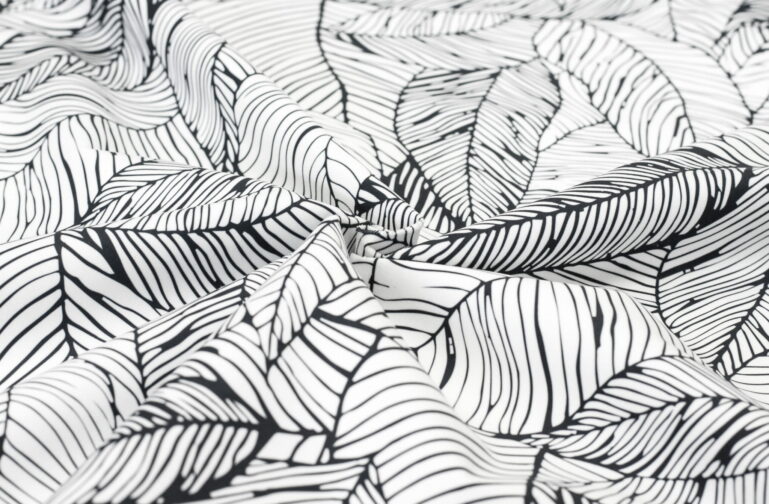 Tkanina obiciowa Simple Leaves - obrazek 2