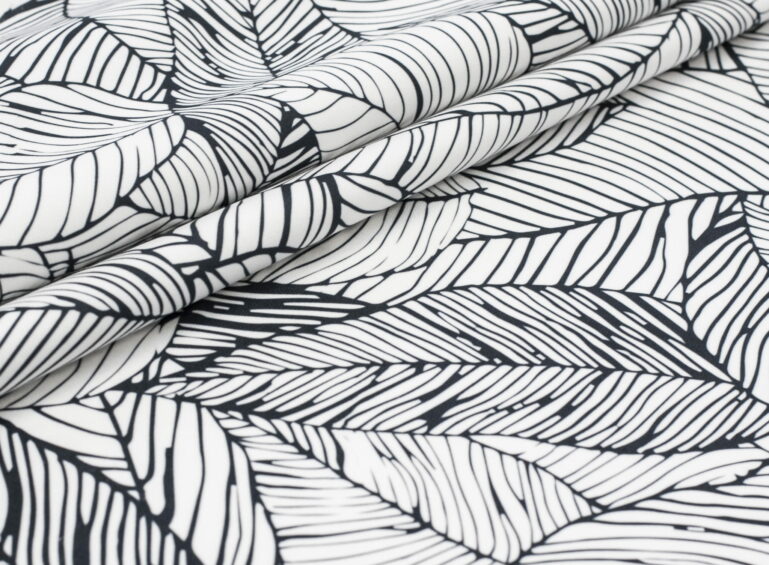 Tkanina obiciowa Simple Leaves - obrazek 4