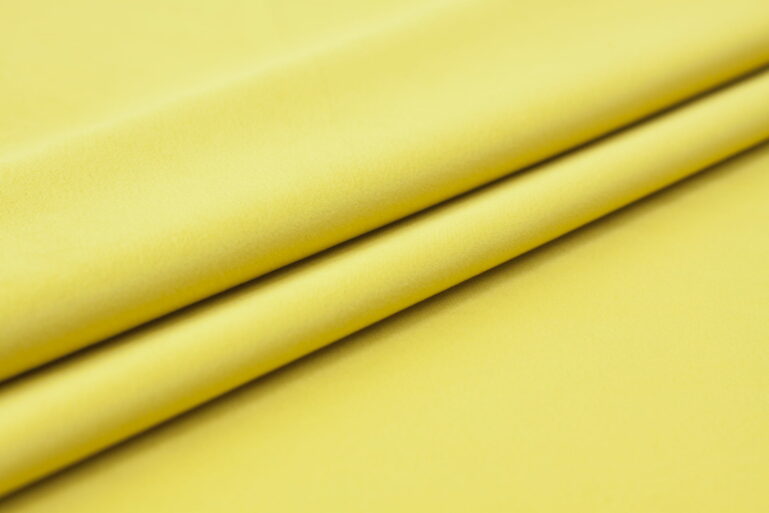 Dzianina obiciowa Rivera Velvet yellow - obrazek 5