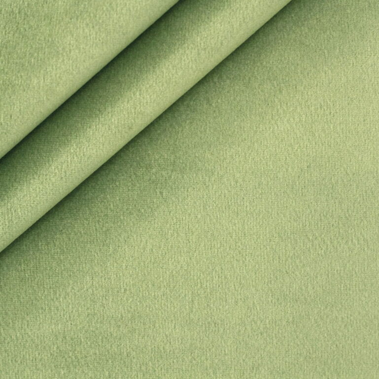 Dzianina obiciowa Rivera Velvet olive green - obrazek 2