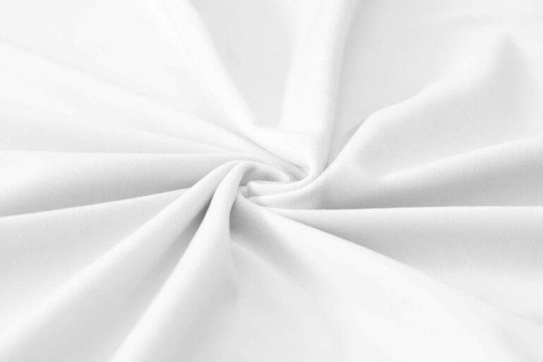 Dzianina obiciowa Rivera Velvet white - obrazek 2