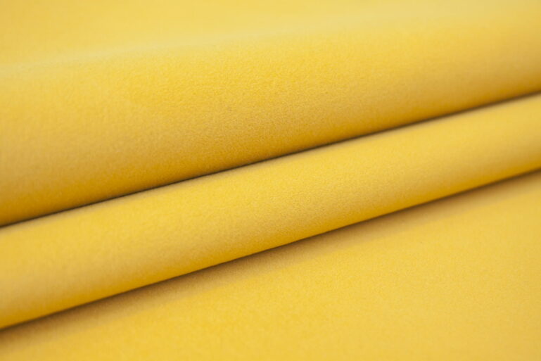 Tkanina tapicerska Matt Velvet 48 sunny yellow - obrazek 3