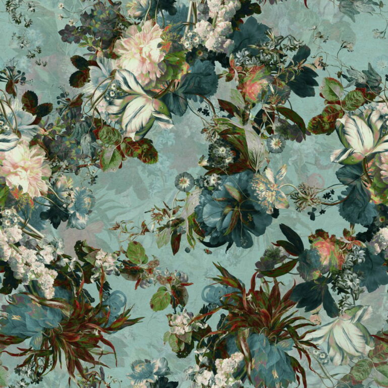 Tkanina tapicerska Baroque blue