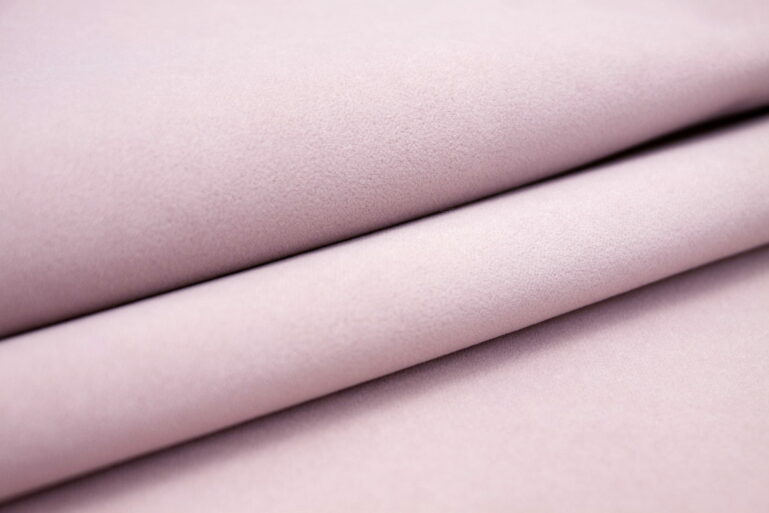 Tkanina tapicerska Matt Velvet 61 powder pink - obrazek 3