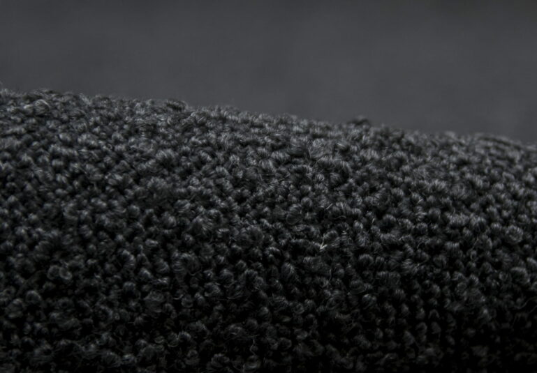 Tkanina obiciowa na meble najmocniejsza bukla Pecora black (bouclé ) - obrazek 6