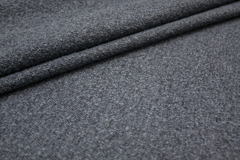 Tkanina obiciowa na meble  najmocniejsza bukla Pecora graphite (bouclé) - obrazek 2