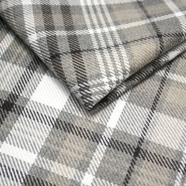 Tkanina obiciowa na meble Charles Tartan  brown
