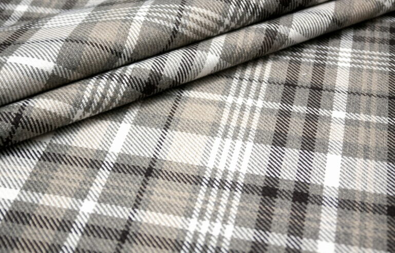 Tkanina obiciowa na meble Charles Tartan  brown - obrazek 2