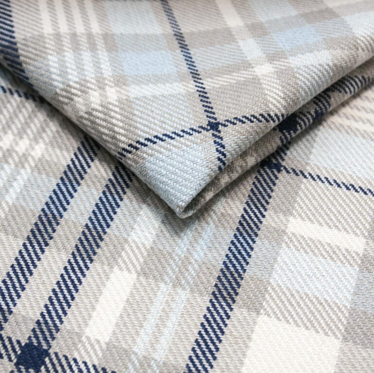 Tkanina obiciowa na meble Charles Tartan  sand