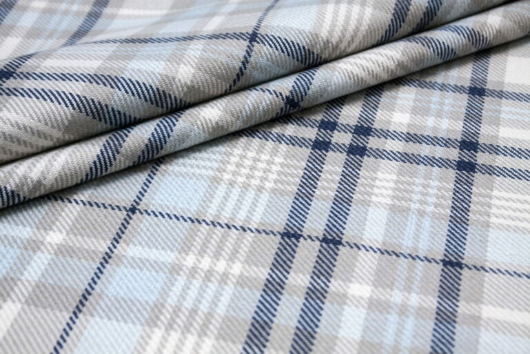 Tkanina obiciowa na meble Charles Tartan  sand - obrazek 2