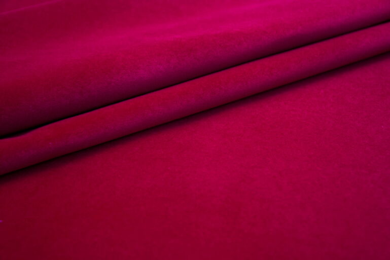 Tkanina tapicerska Matt Velvet 59 opera red - obrazek 2