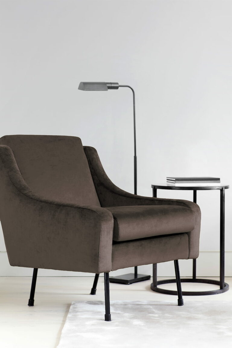 Tkanina tapicerska Matt Velvet 29 dark taupe - obrazek 6
