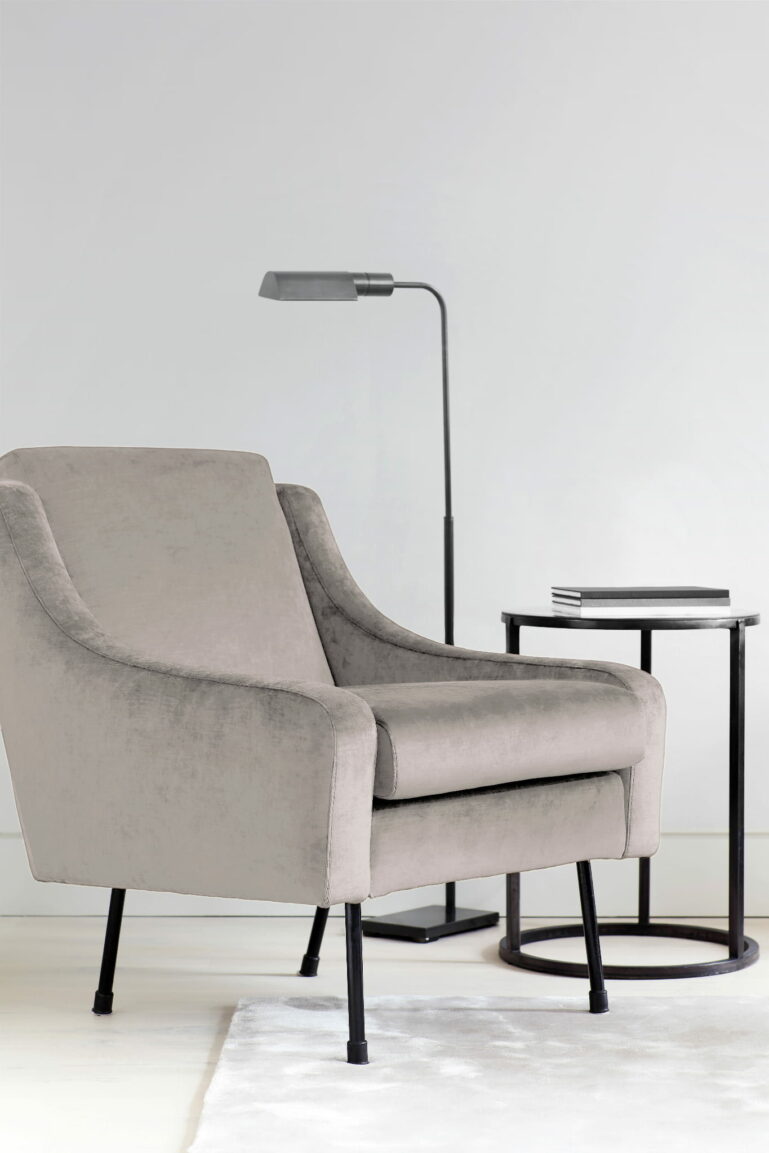Tkanina tapicerska Matt Velvet 09 light taupe - obrazek 5