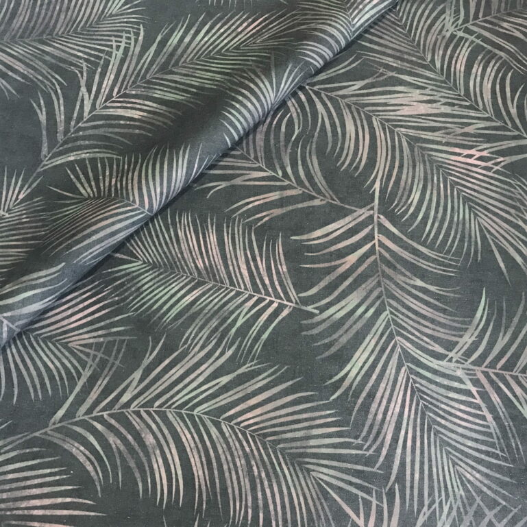 Tkanina obiciowa Botanical green