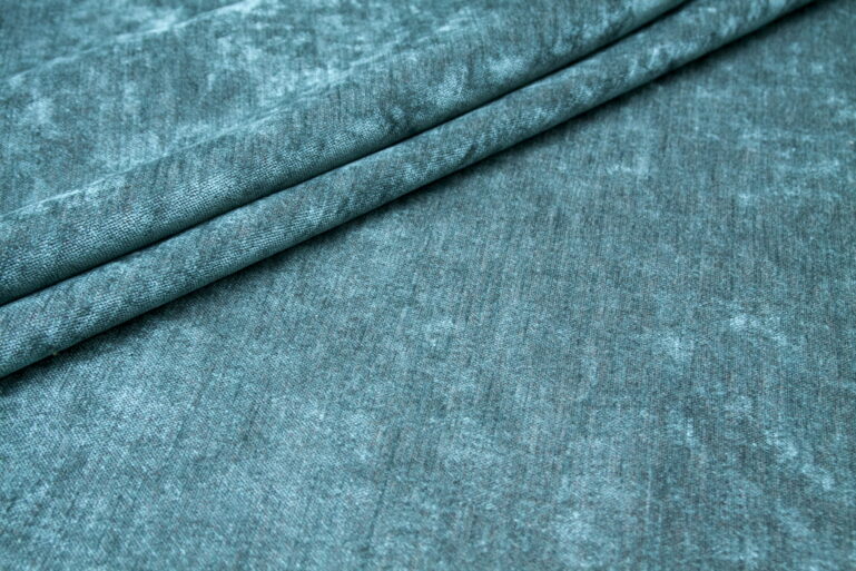 Tkanina obiciowa szenilowa Elegante Turquoise - obrazek 2