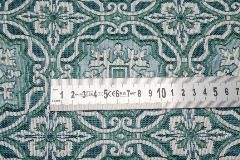 Tkanina obiciowa Unica Azul turkus szer. 280cm - obrazek 7
