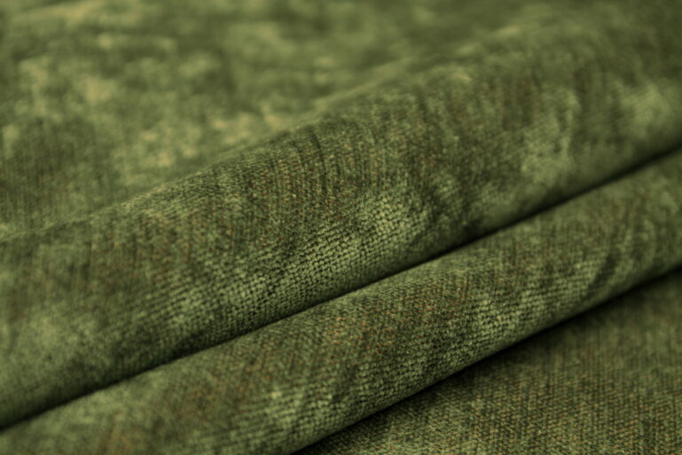 Tkanina obiciowa szenilowa Elegante Olive - obrazek 3