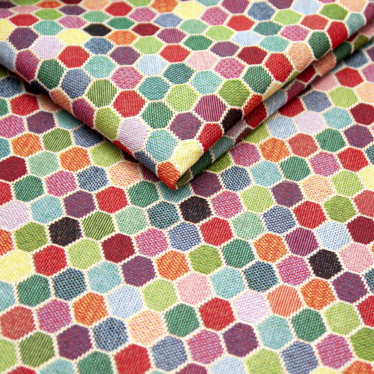 Tkanina obiciowa Unica Hexagon szer 280