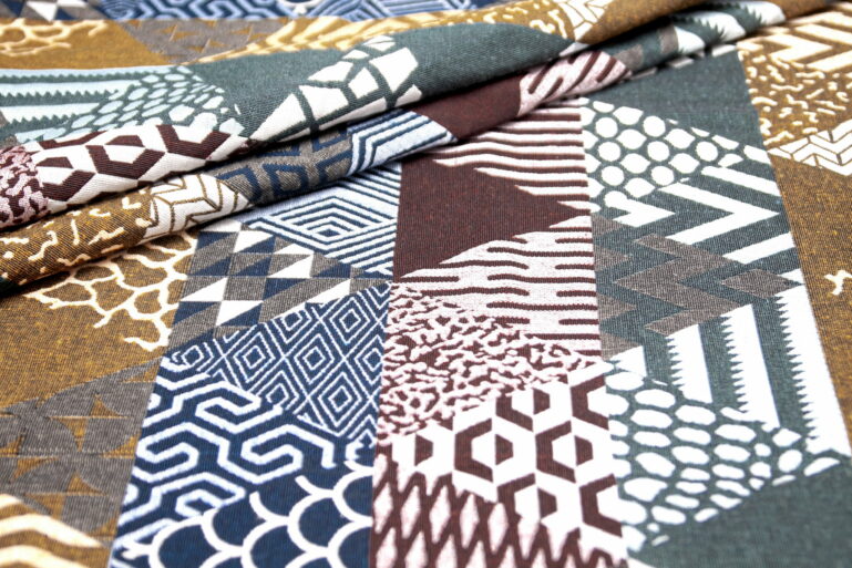 Tkanina obiciowa Unica Patchwork szer 140 - obrazek 2