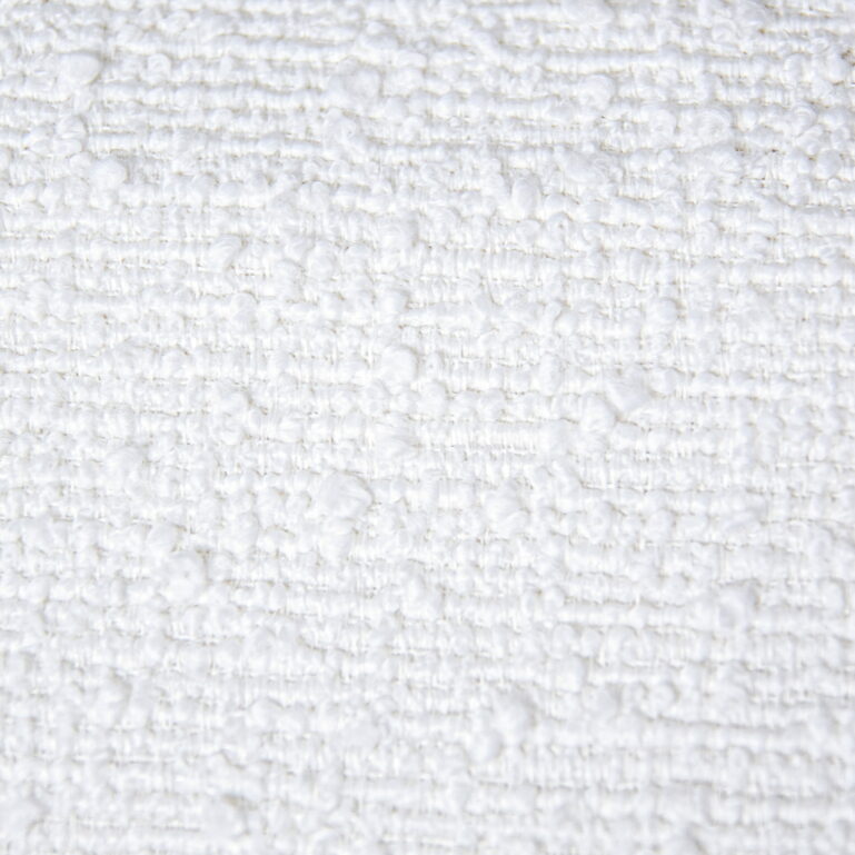 Tkanina obiciowa premium bukla Tessa white (bouclé )