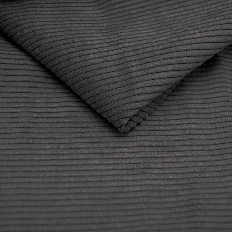 Tkanina obiciowa sztruks Corduroy anthracite