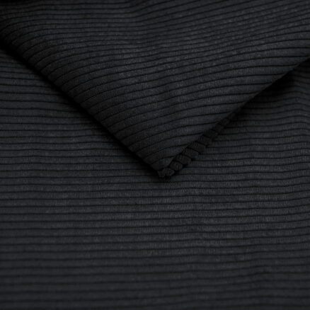 Tkanina obiciowa sztruks Corduroy black