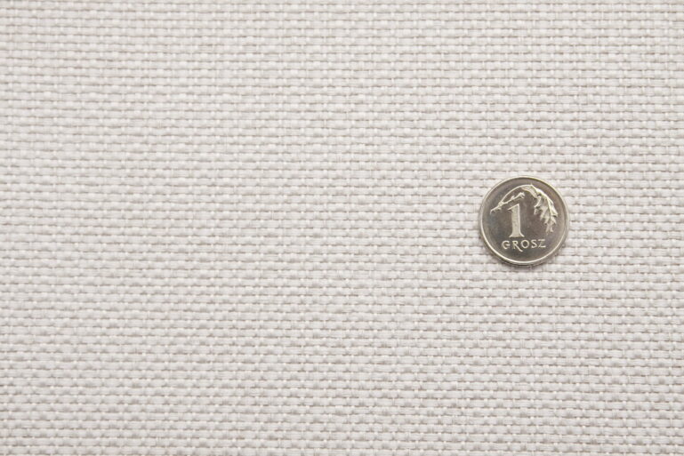 Belgijska tkanina obiciowa KALABRIA FR WHITE 185 - obrazek 5