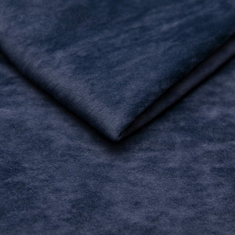 Tkanina obiciowa Cozy Velvet navy blue