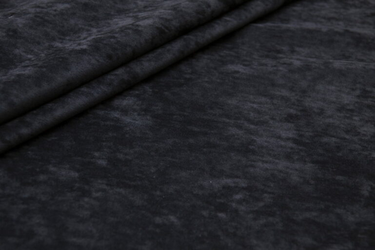 Tkanina obiciowa Cozy Velvet black - obrazek 3