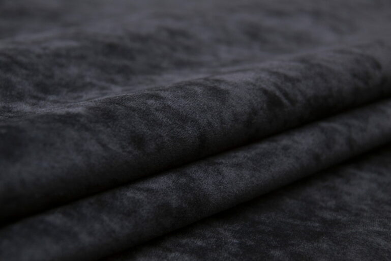 Tkanina obiciowa Cozy Velvet black - obrazek 4