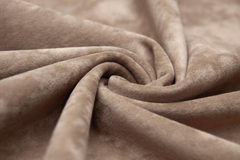Tkanina obiciowa Cozy Velvet beige 02 - obrazek 2
