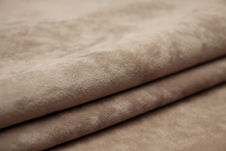 Tkanina obiciowa Cozy Velvet beige 02 - obrazek 3