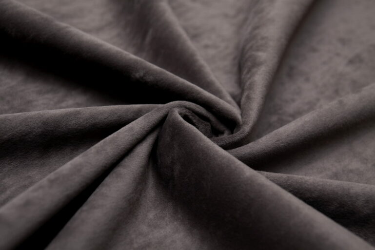 Tkanina obiciowa Cozy Velvet cocoa - obrazek 3
