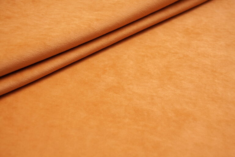 Tkanina obiciowa Cozy Velvet curry - obrazek 2