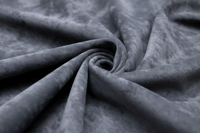 Tkanina obiciowa Cozy Velvet grey - obrazek 3