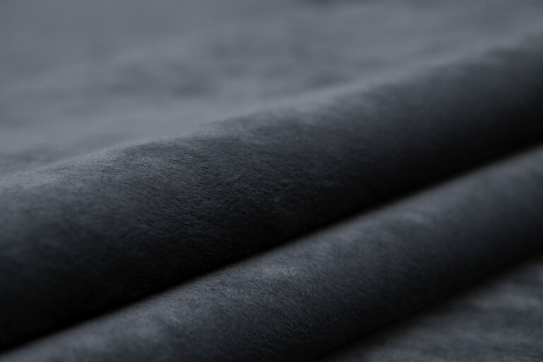 Tkanina obiciowa Cozy Velvet anthracite - obrazek 4