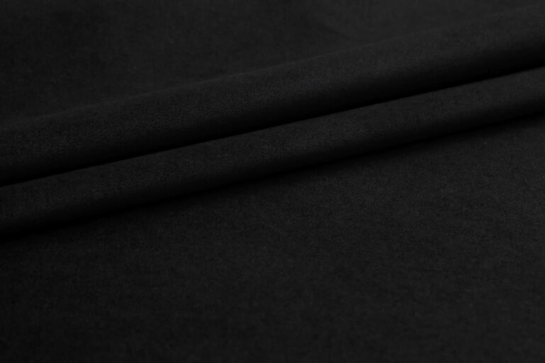 Tkanina tapicerska Matt Velvet 99 black  FR - obrazek 2