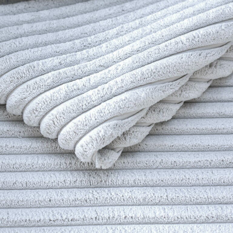 GRAND CORD WATER REPELLENT silver 8103 (sztruks2cm)