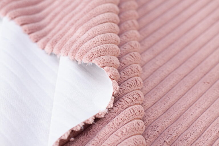 GRAND CORD WATER REPELLENT pink 8161 (sztruks2cm) - obrazek 2