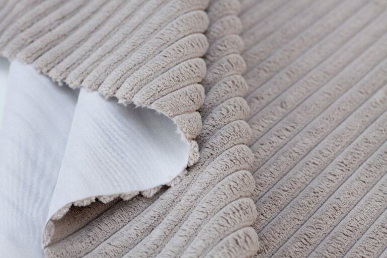 GRAND CORD WATER REPELLENT taupe 8120 (sztruks2cm) - obrazek 3