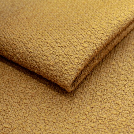 Tkanina obiciowa bukla premium Alba spruce yellow 11