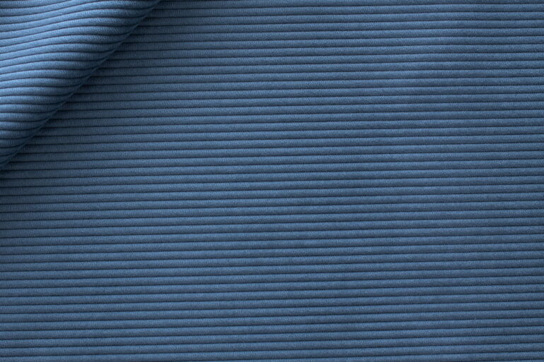 Tkanina obiciowa sztruks Corduroy ocean - obrazek 5