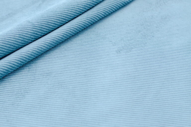 Tkanina obiciowa sztruks Corduroy sky - obrazek 2