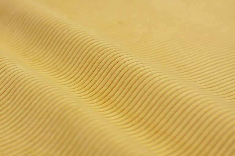 Tkanina obiciowa sztruks Corduroy yellow - obrazek 3