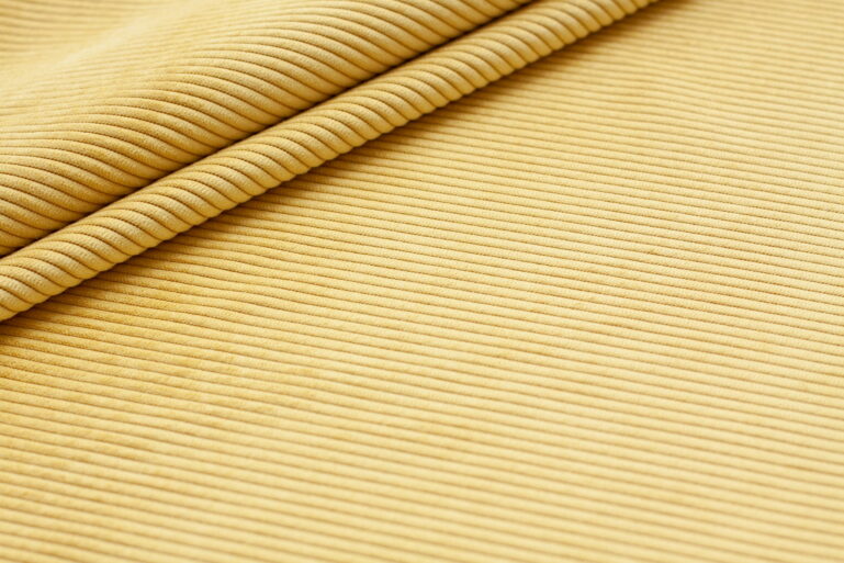 Tkanina obiciowa sztruks Corduroy yellow - obrazek 2