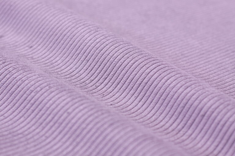 Tkanina obiciowa sztruks Corduroy lavanda - obrazek 4