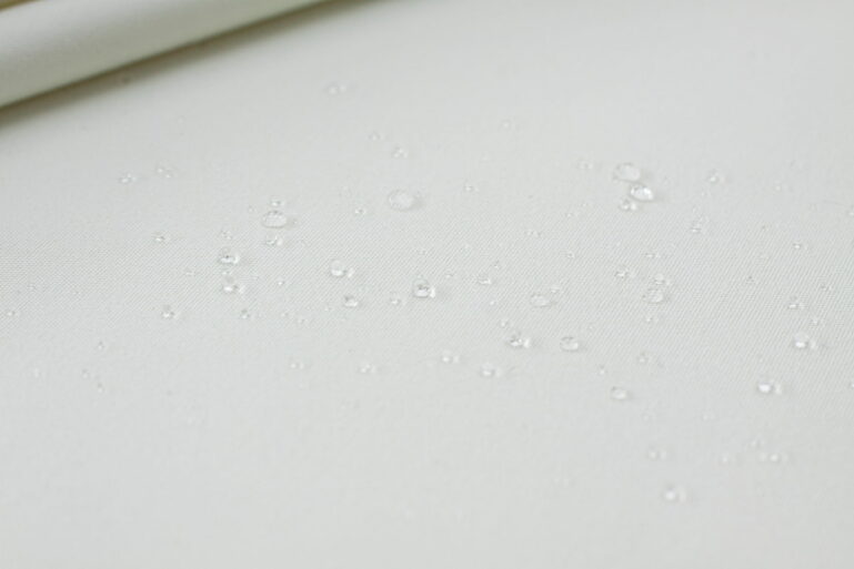 Tkanina wodoodporna Solid UV cream 116 - obrazek 4